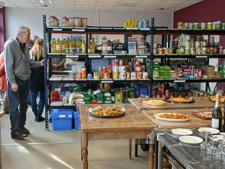 Crémaillère des nouveaux locaux de l’épicerie sociale et solidaire