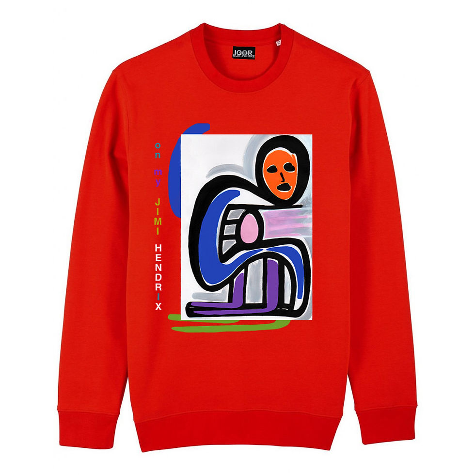 FREE SPIRIT (On My Jimi Hendrix) Sweatshirt