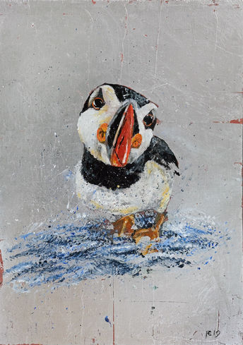 Cannon_ Kai_ Hello!_ Acrylic & Metal Leaf on Board_34cm_40cm .jpg