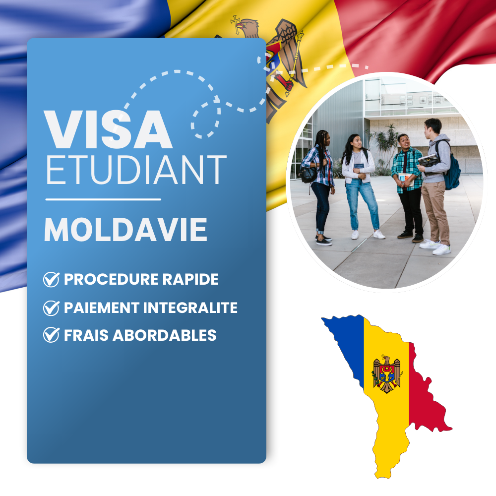 Visa Étude Moldavie – Sans Avance & Procédure Sécurisée