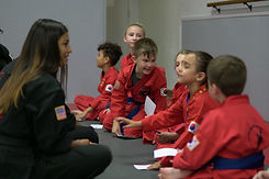 Kids Jui Jitsu Class with female instructor