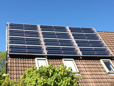 "Under halvdelen af de andre rækkehuse ..."