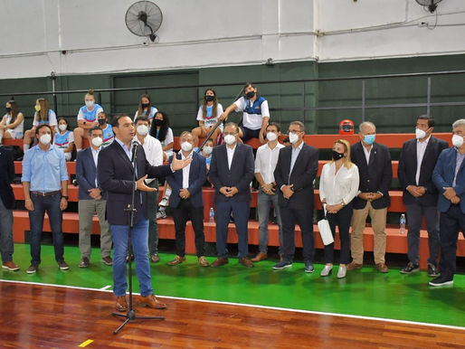 Valdés inauguró mejoras integrales para el desarrollo del deporte