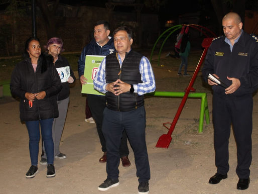 Reunión de Seguridad Vecinal en los barrios Asunta Pittaro y 90 Viviendas