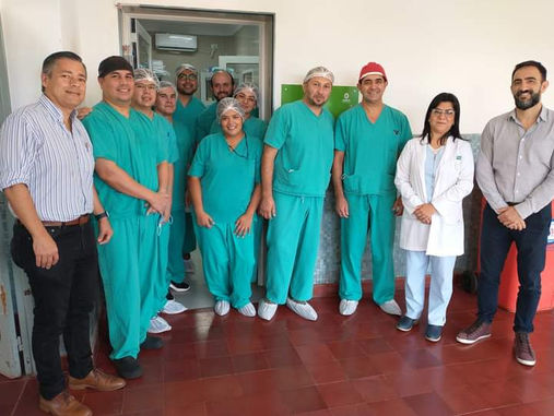El hospital de Campaña realizó más de 45 cirugías de colecistectomía videolaparoscópica