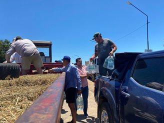 El Gobierno Provincial continúa con la asistencia y contención a los damnificados por las lluvias