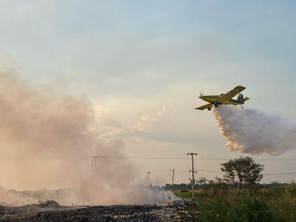 El Comando Operativo sofocó tres incendios este jueves