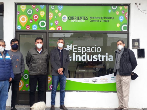 Fortalecen el Espacio Industria de Saladas y difunden los servicios que prestará