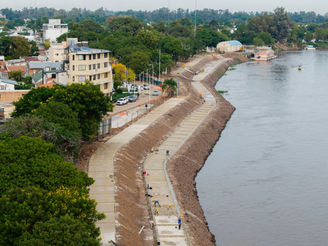 Avanza la revalorización de la Costanera de Goya
