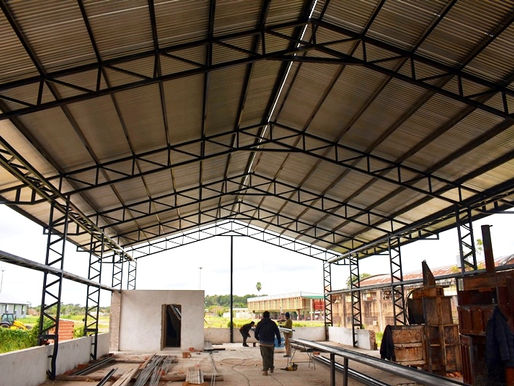 La Provincia avanza con la construcción del nuevo galpón de la cooperativa de reciclaje "Fortaleza"