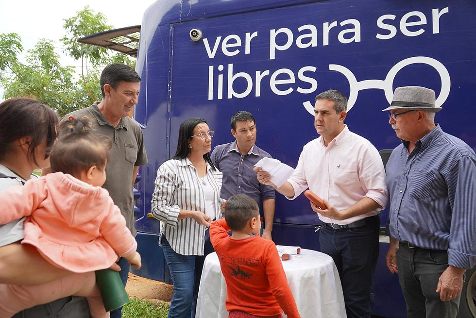 Concurrida primera jornada de operativos oftalmológicos en el Interior