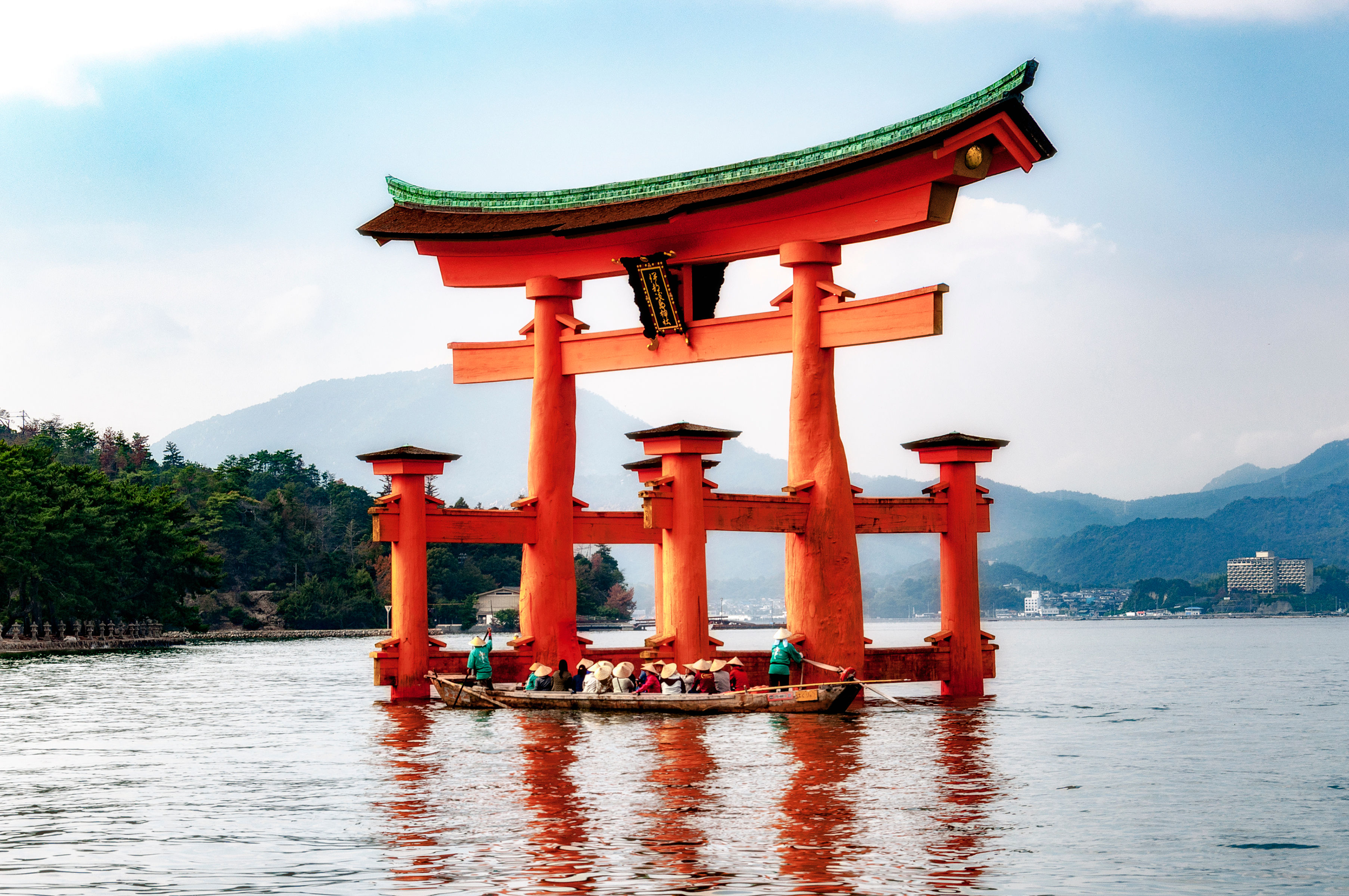 Floating Tori Gate - Japan