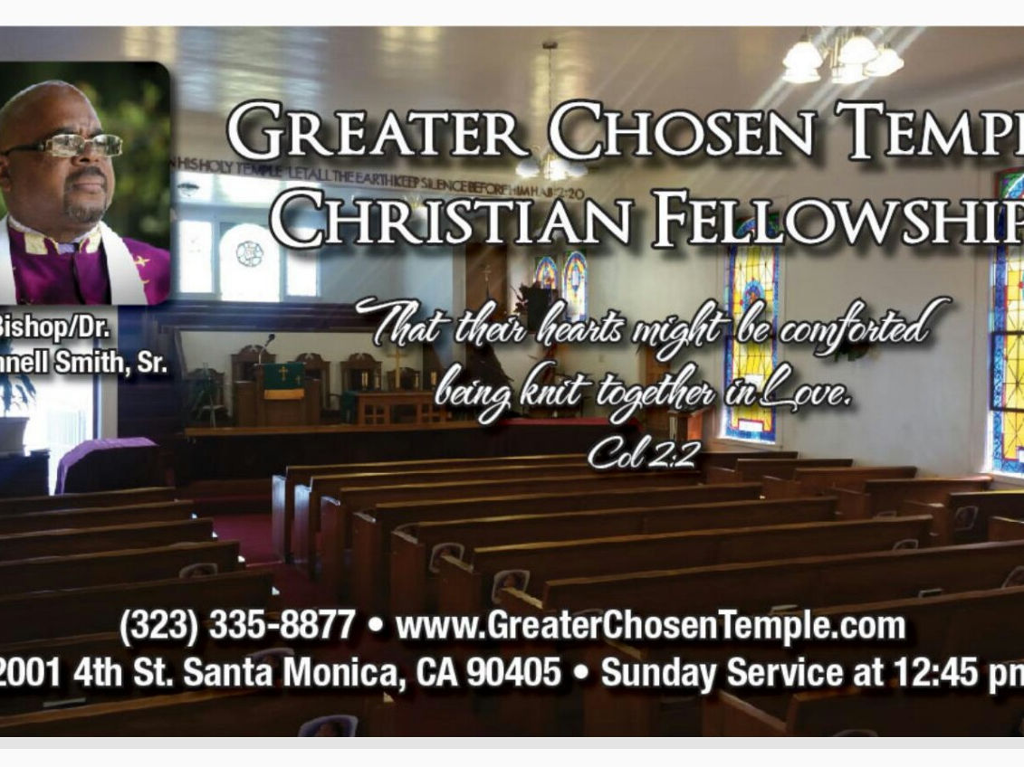 Greater Chosen Temple Christian Fellowship Church 1