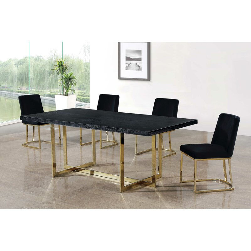 Thumbnail: Blk/Gld Dinn Set #116