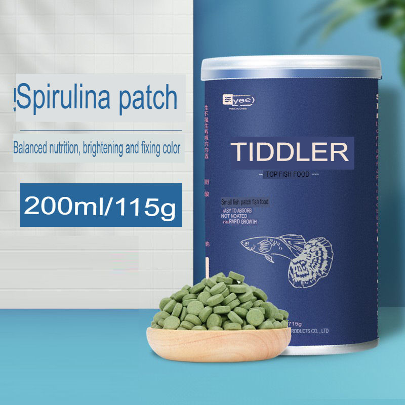 Pastilhas Spirulina P/ Peixes Pequenos YHS-697 300g