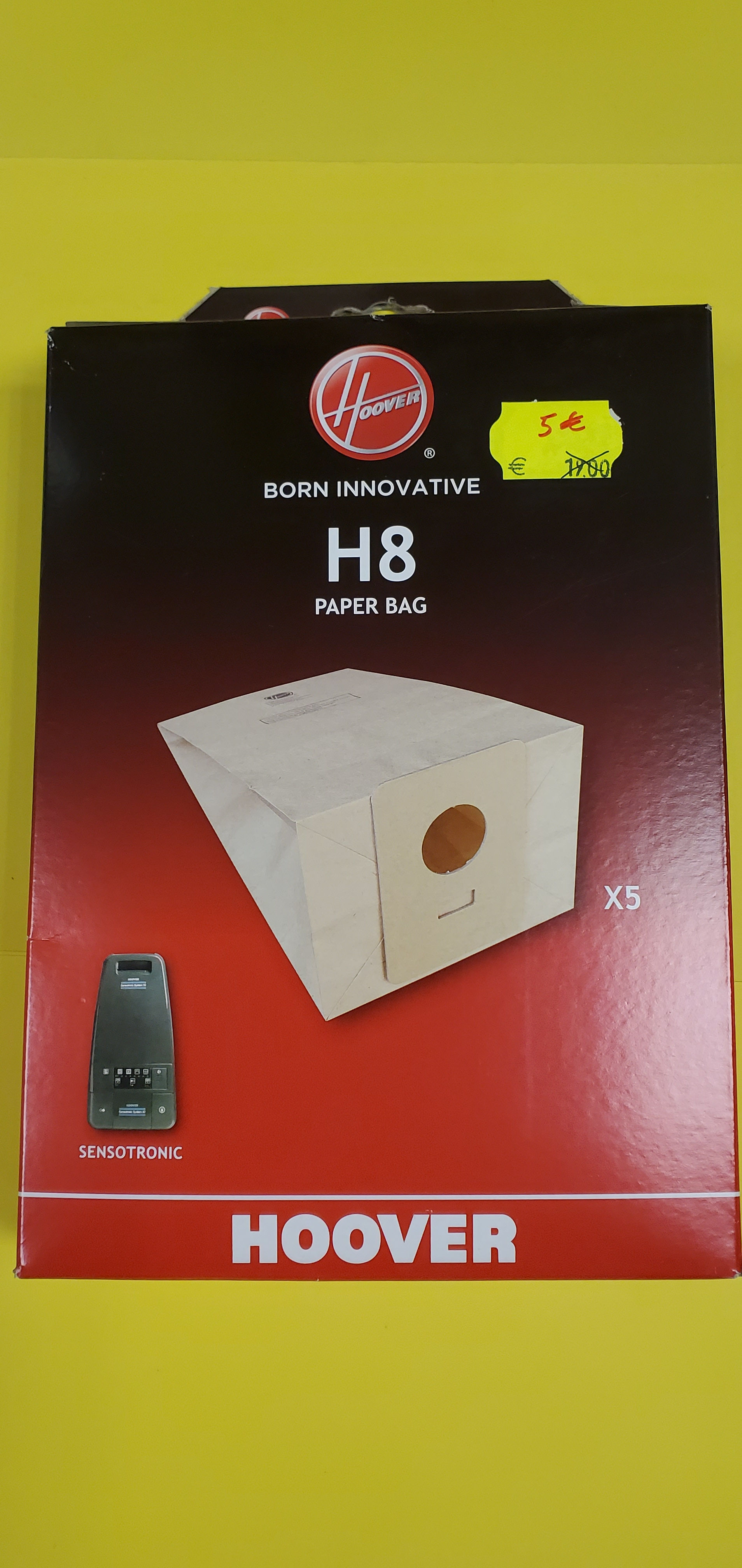 Sacs papier aspirateur Hoover H8  09178419