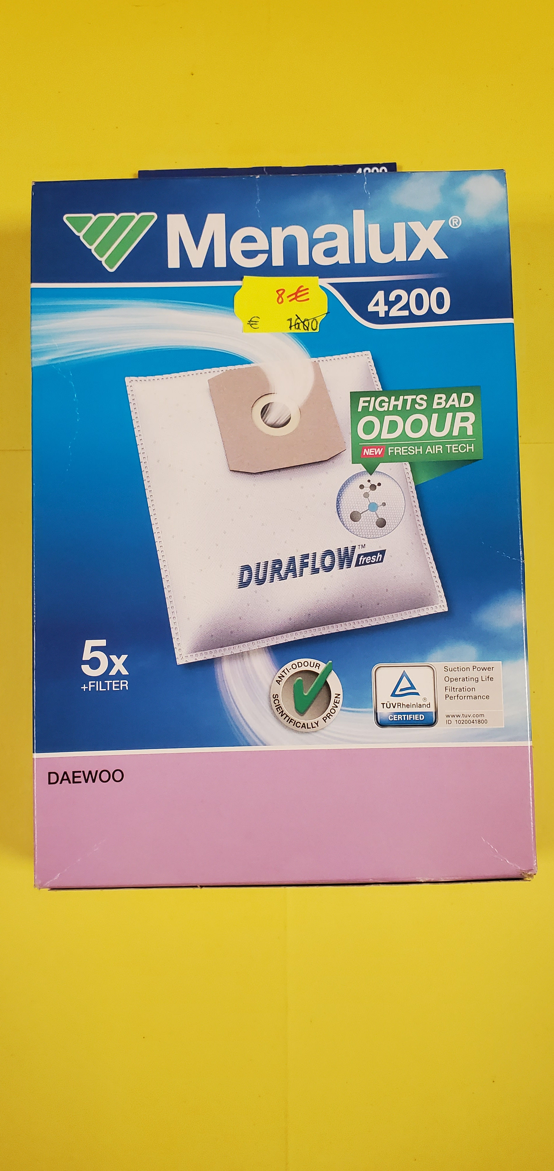 Boite sacs papier Menalux 4200