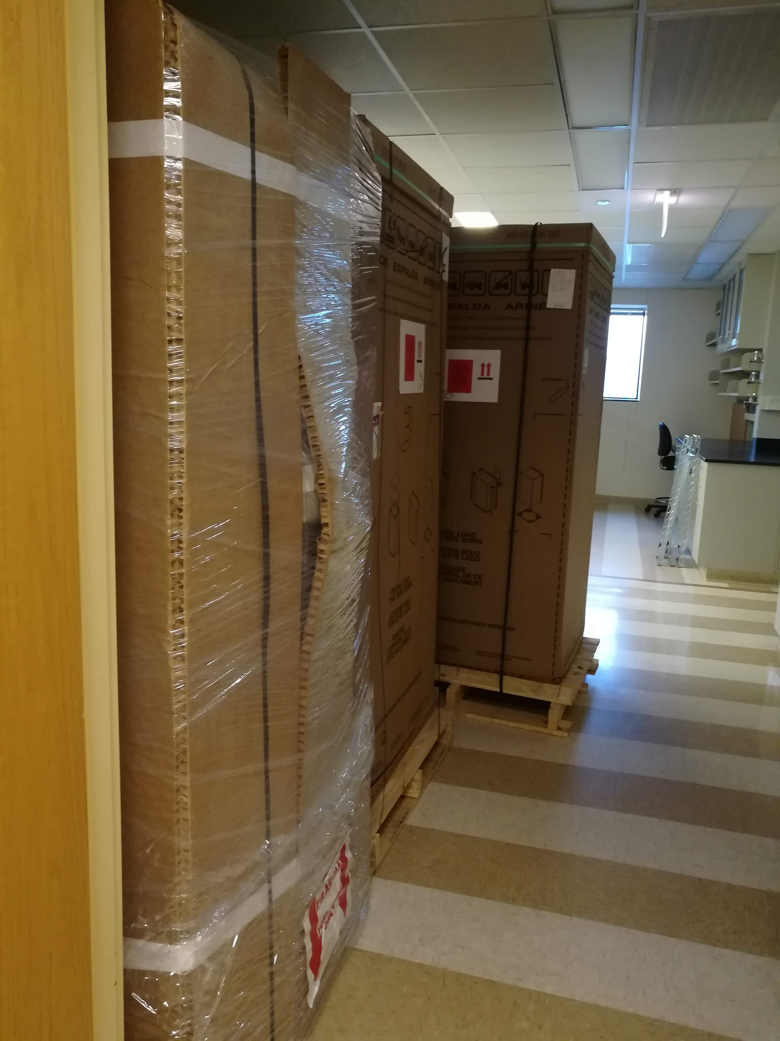 New lab equipment. Feels like Christmas!