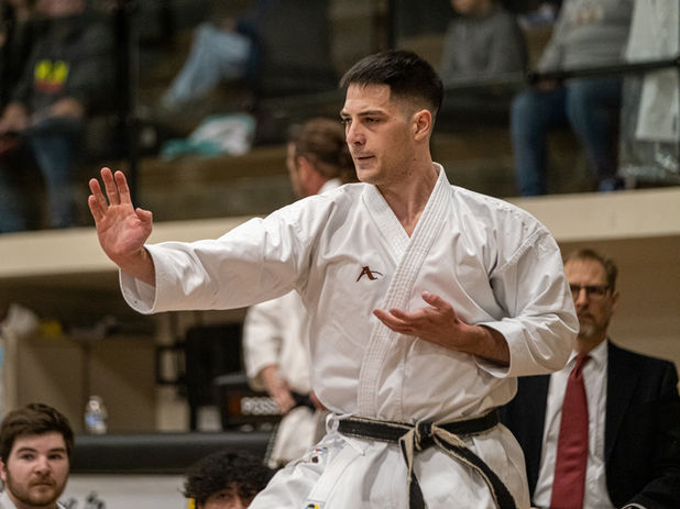 Karate Tournament Kata Demonstration