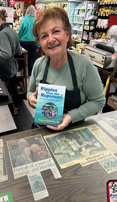 About the Book - Ripples from the Rupununi by Brian H. Cameron.