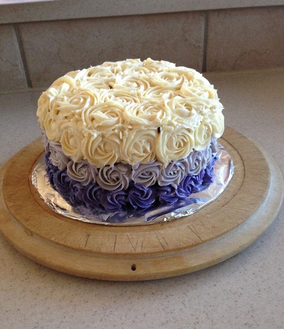 Hombre Rosette Cake