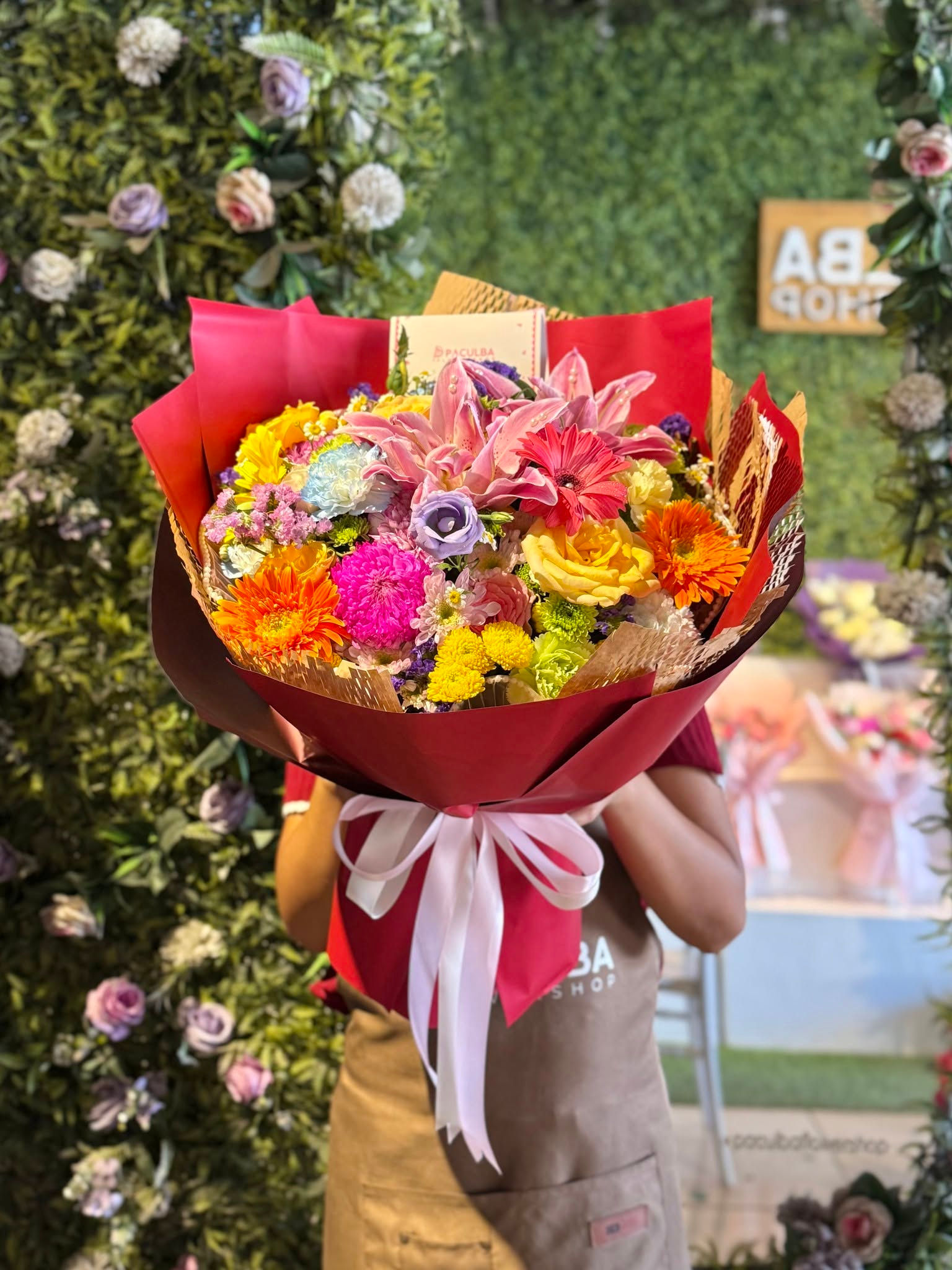 Thumbelina Bouquet - Ruby Version