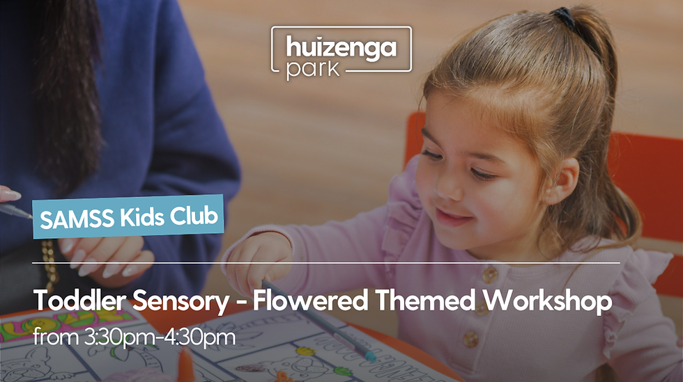 Toddler Sensory - Flowered Themed Workshop