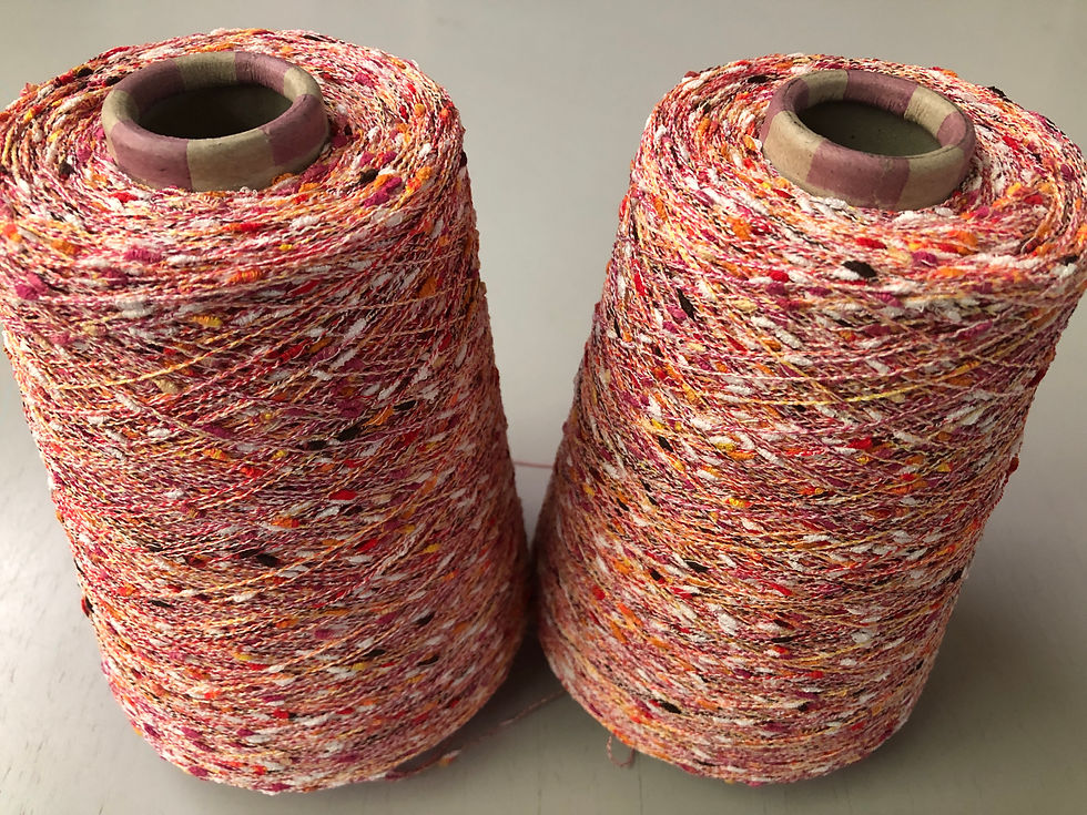 Viskose-Mischung Effektgarn Nm 5,5