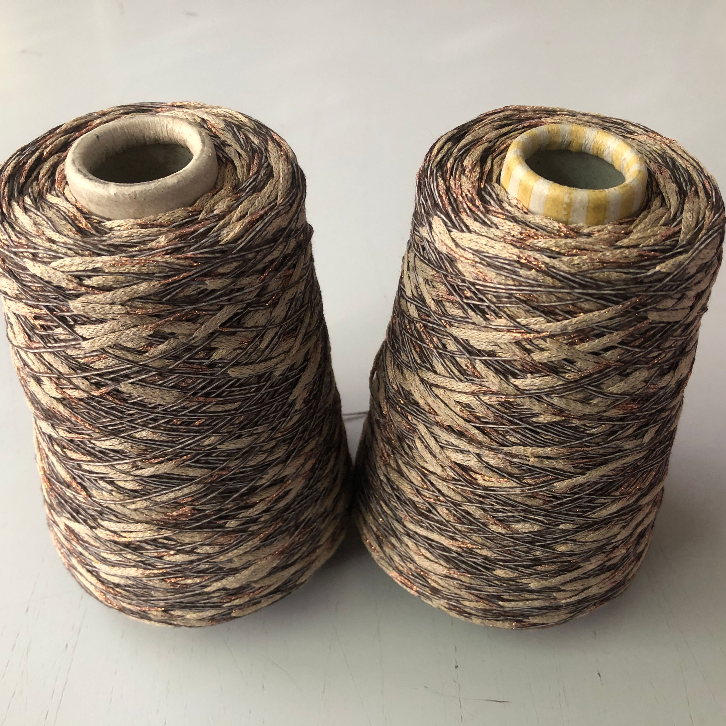 100% Baumwolle  +  Lurex  Nm3,2 "Spettacolo"