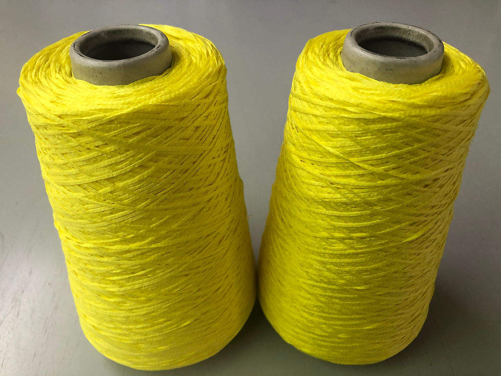 100% merzerisierte Bio-Baumwolle Nm 4,2