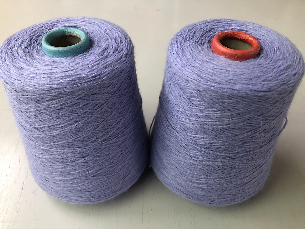 Schurwolle Polyacryl Nm 14/2