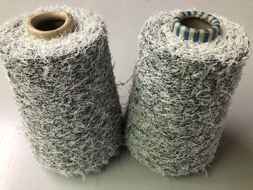 Baumwolle Polyacryl Polyamid Nm 7,5 " Ruffle "