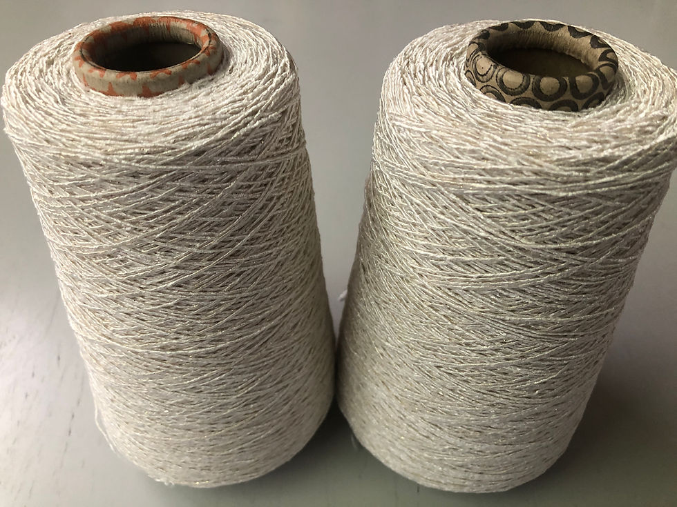 Baumwolle Polyester Metallic Polyamid Nm 3,9 " King "