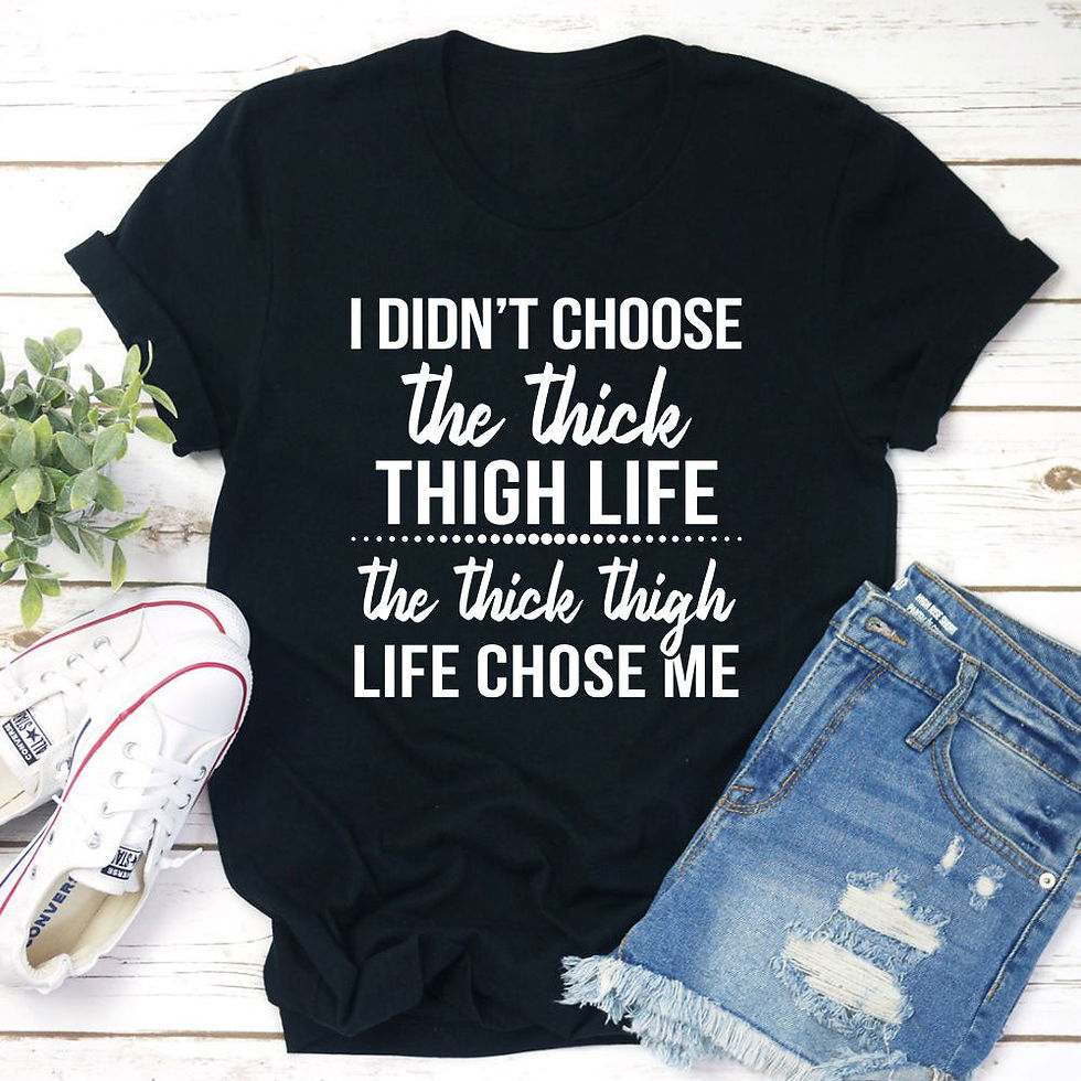 Miniatura: The Thick Thigh Life T-Shirt