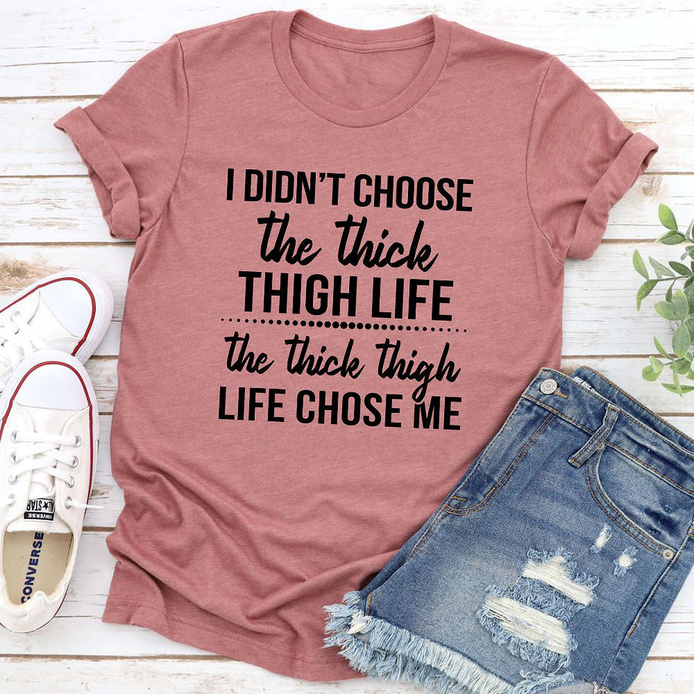 Miniatura: The Thick Thigh Life T-Shirt