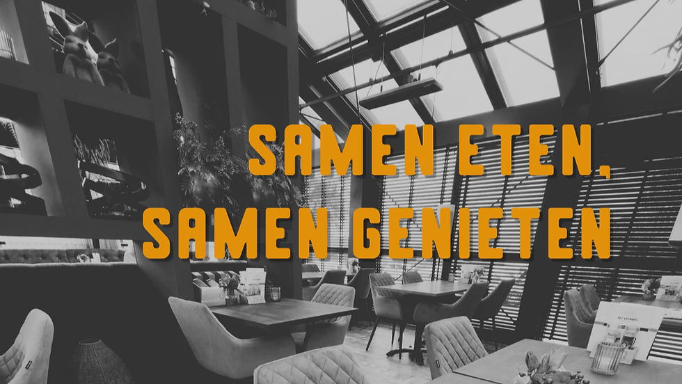 Samen eten, samen genieten
