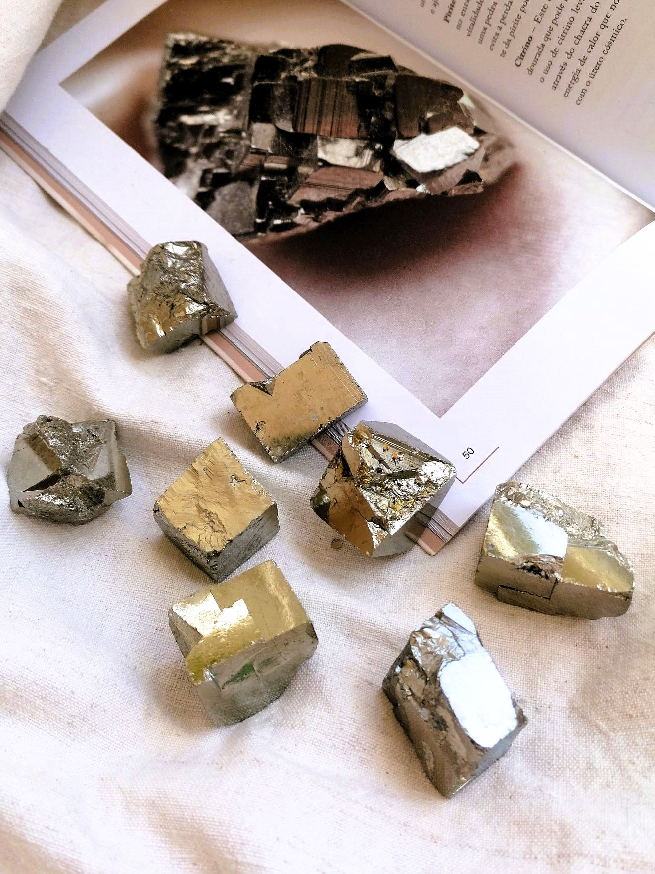 Pirite Cubica de Navajún