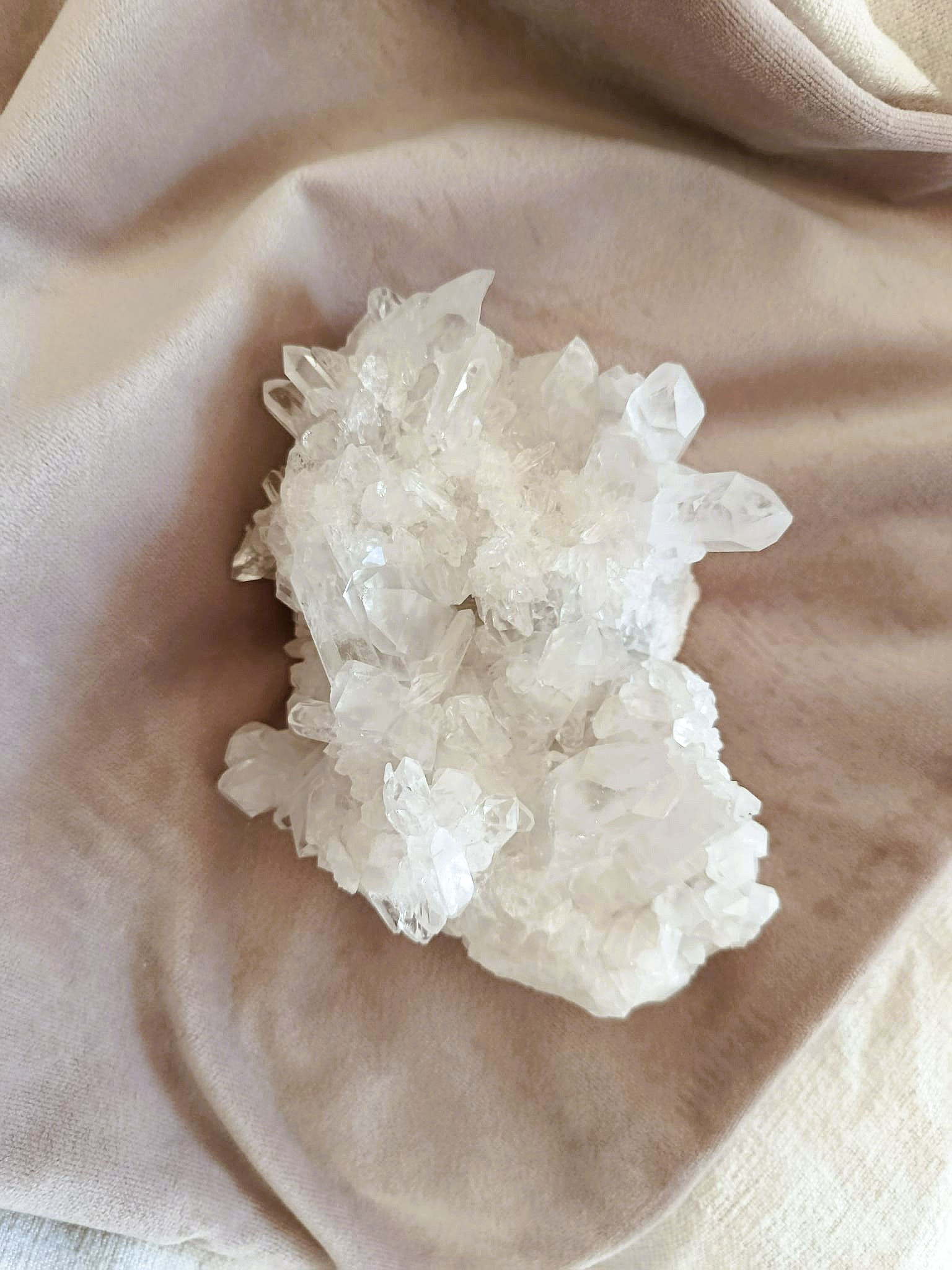 Drusa de Quartzo Cristal