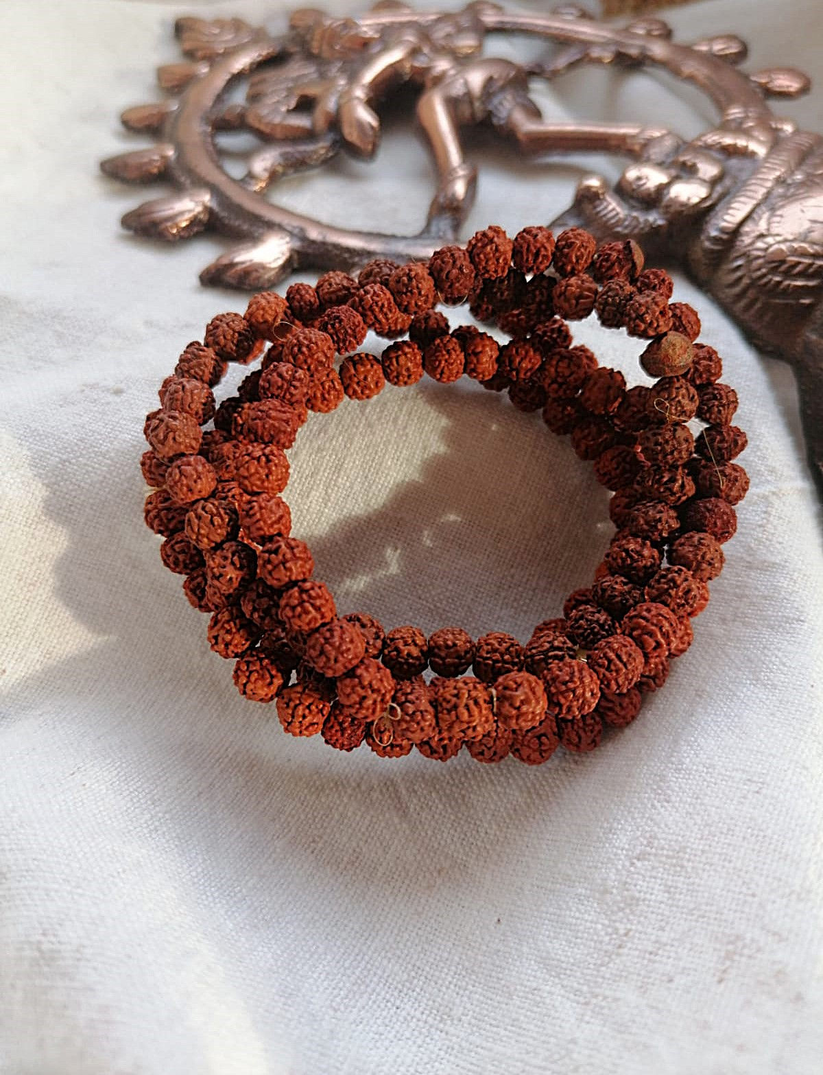 Pulseira de Rudraksha