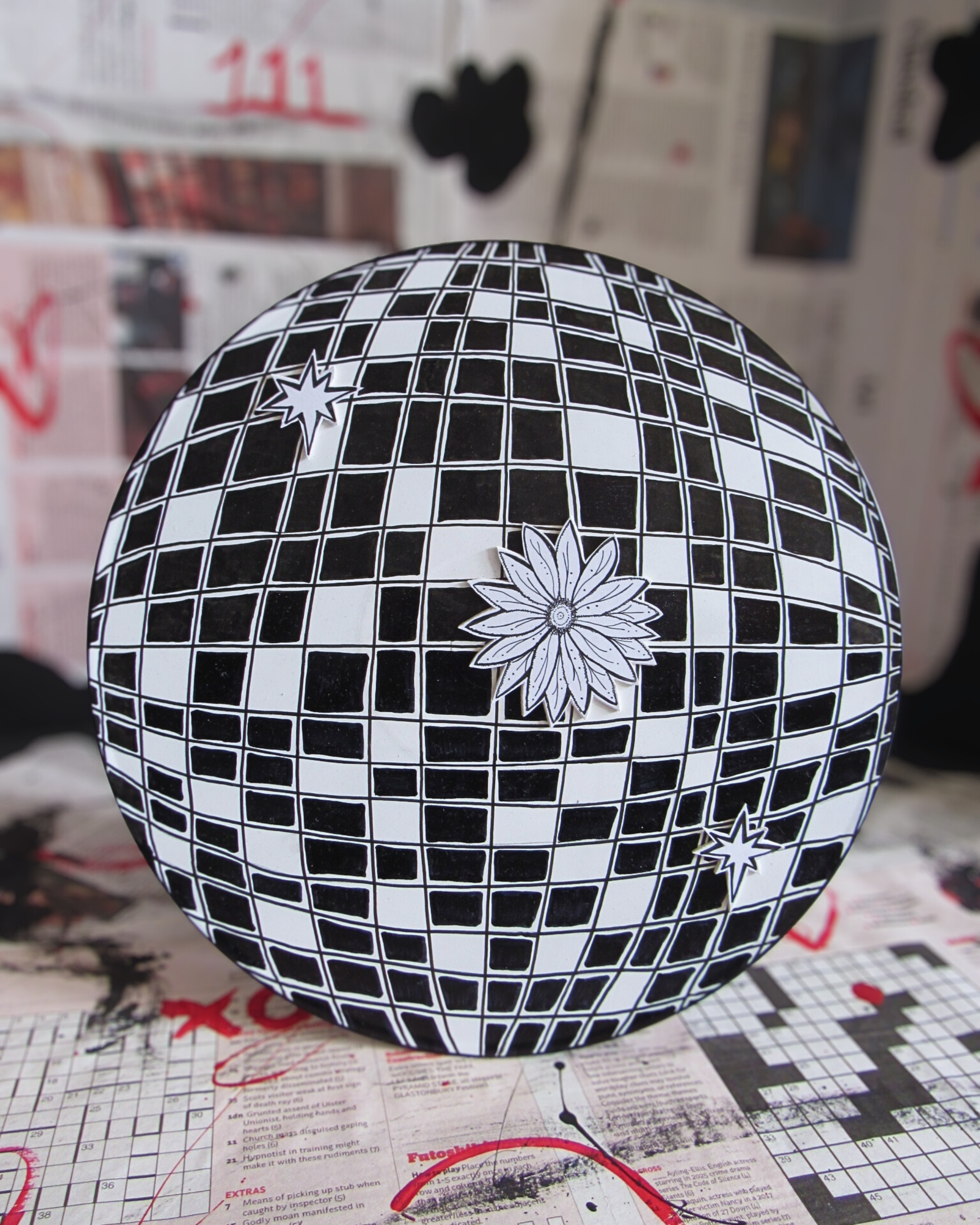 Bloom & Boogie - Upcycled Vinyl Art
