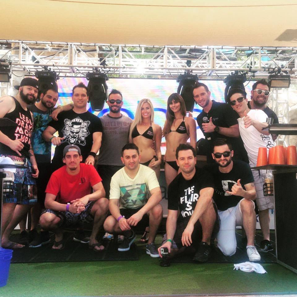 Rehab Beach Club Flair Competition