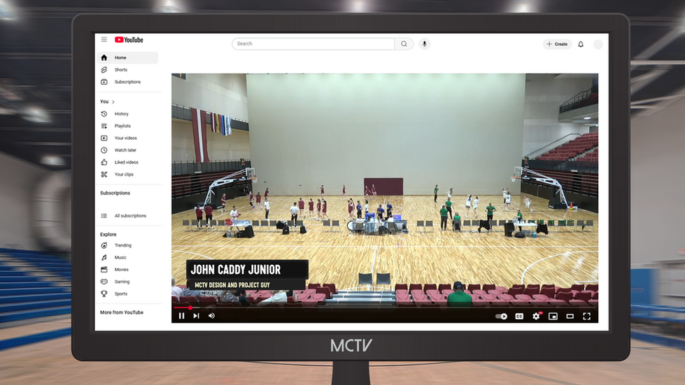 VMIX name and title overlay for live video production