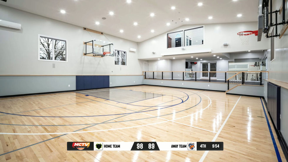 Basketball livestream graphics pack with scoreboard lineups and broadcast overlays