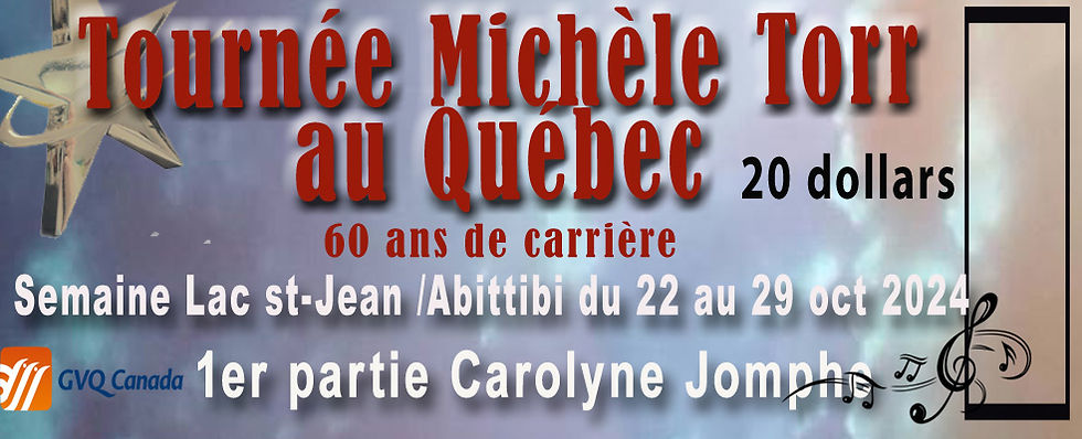 Billet Canada 4 eme semaine du 22 au 29 oct Lac st-Jean et Abittibi