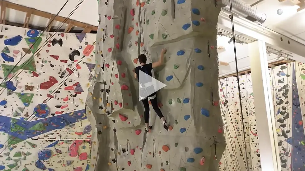 Inklusionsprojekt in der Kletterhalle Root für Menschen mit Beeinträchtigung – Tele 1 Beitrag vom 27.09.2025