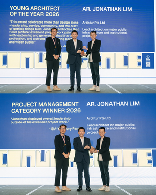 Young Architects of the Year 2026 - Ar. Jonathan Lim