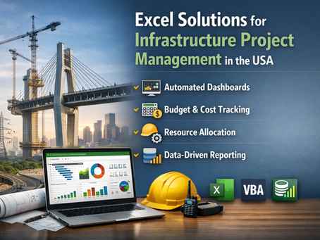 Excel Solutions for Infrastructure Project Management in the USA