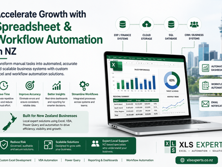 Accelerate Growth with Spreadsheet & Workflow Automation in NZ
