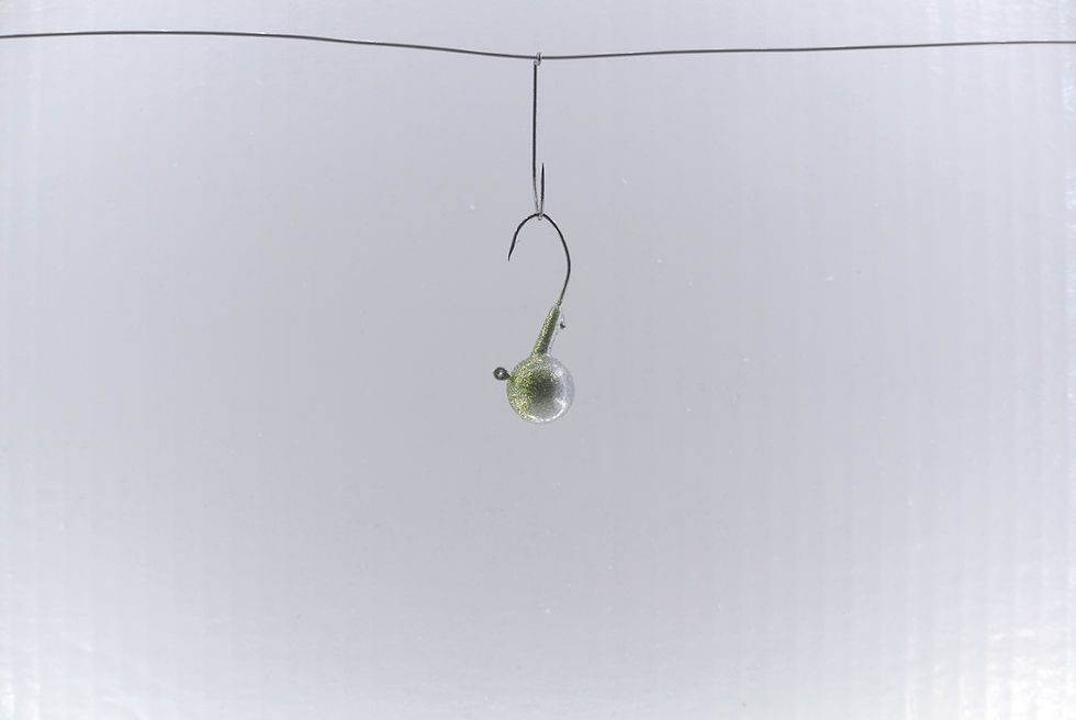 Thumbnail: Walleye Round Head Jig 3pk (non-sparkle colors)
