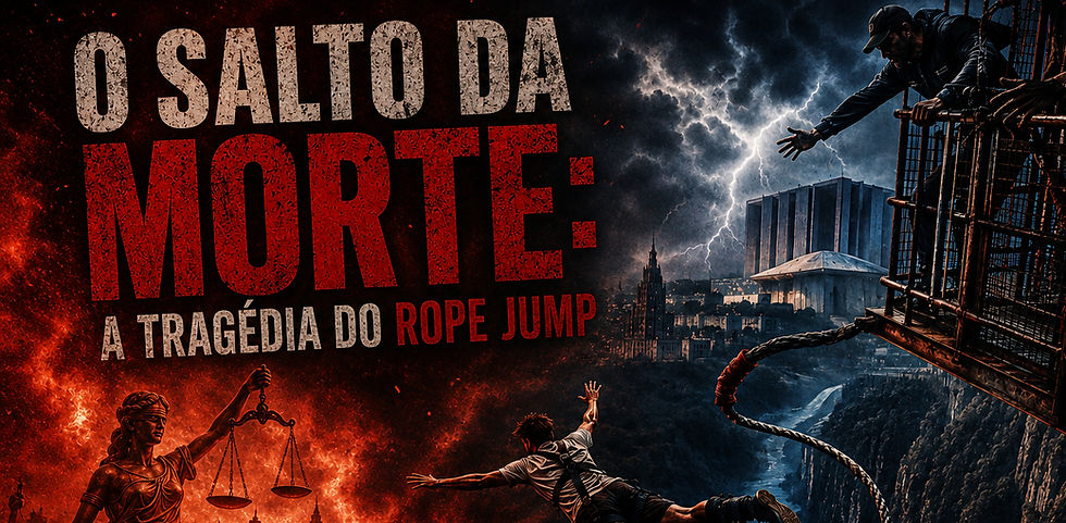 O salto da morte: a tragédia do rope jump.